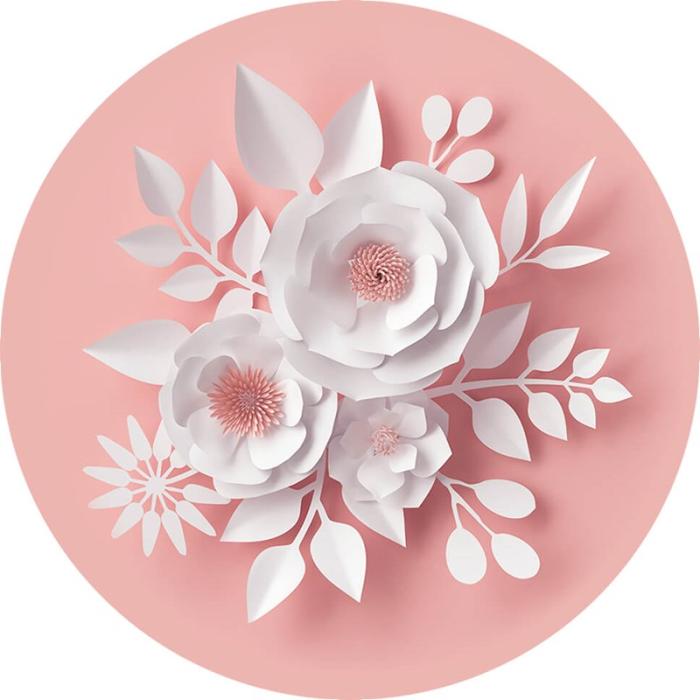 UTGATT4 - PopSockets Paper Flowers Grip med Ställfunktion