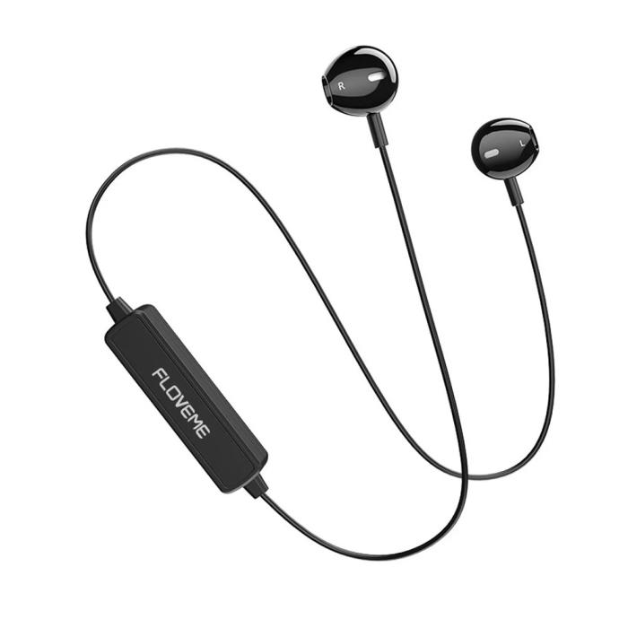 Floveme - Floveme in-ear headset, Bluetooth, 4h speltid - Svart