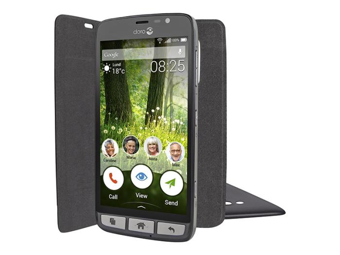 Doro - Doro Flip Cover Liberto 825 Black