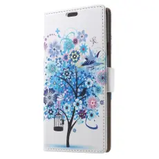 OEM - Plånboksfodral till Samsung Galaxy A7 2016 - Fågelbur