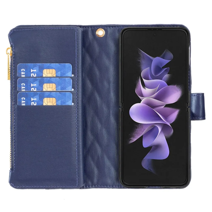 Taltech - Galaxy Z Fold 6 5G Plånboksfodral Binfen Color - Blå