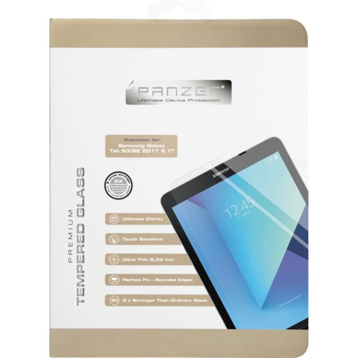 UTGATT5 - Panzer Härdat glass till Samsung Galaxy Tab S3/S2 2017 9.7