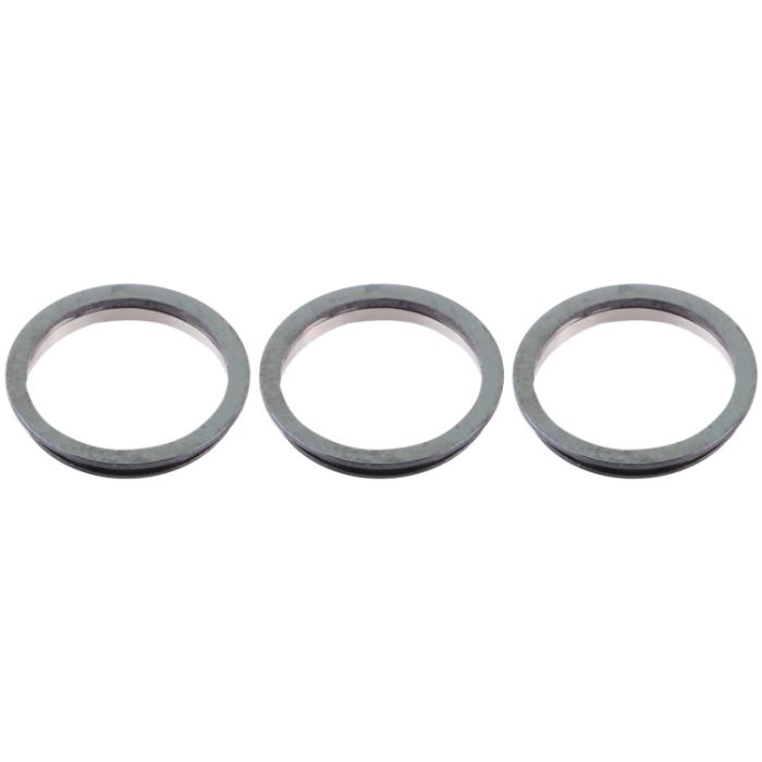 UTGATT1 - iPhone 12 Pro Max Kameraring (3-pack) - Blå