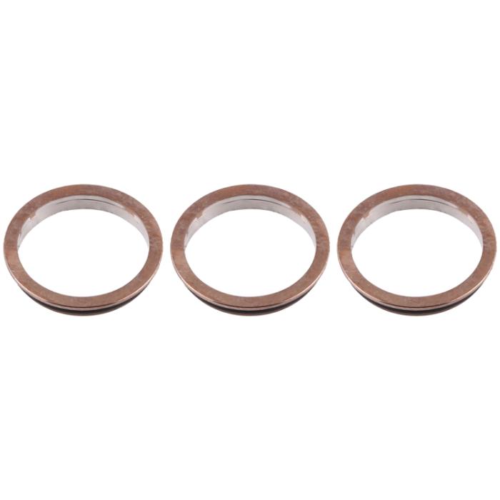 UTGATT1 - iPhone 12 Pro Max Kameraring (3-pack) - Guld
