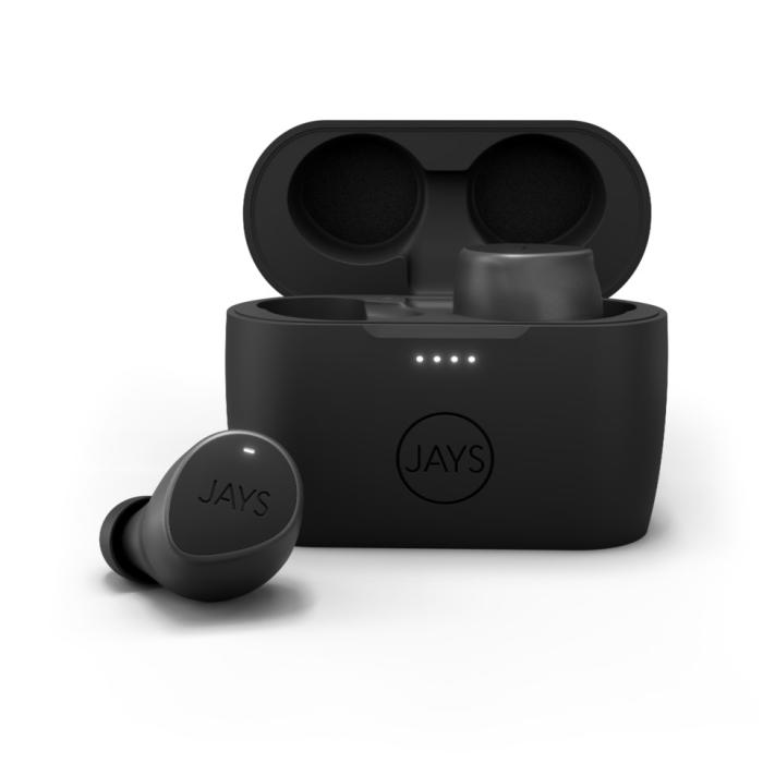UTGATT5 - JAYS Hörlur m-Seven TWS True Wireless In-Ear Svart
