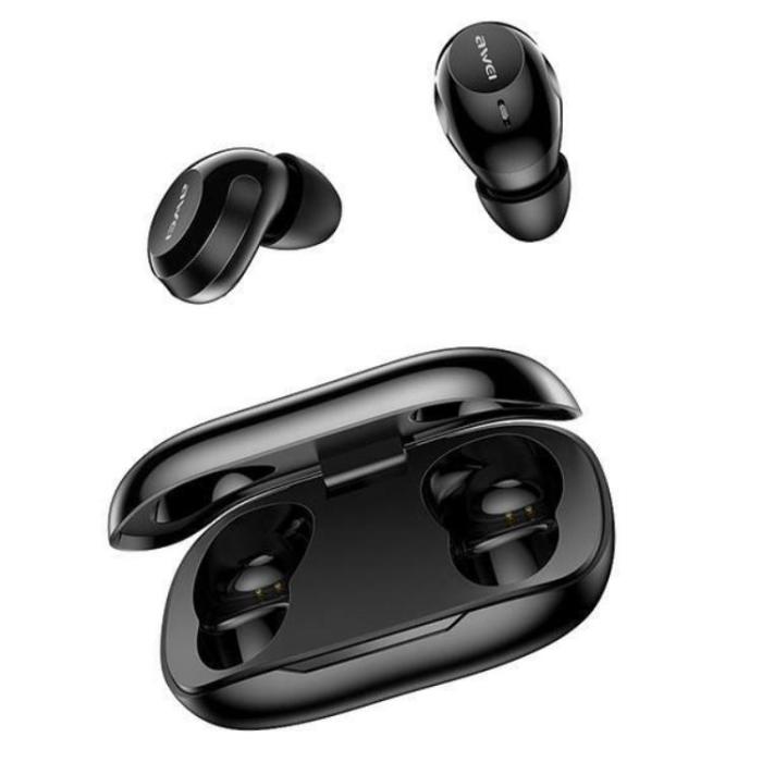 Awei - Awei TWS In-Ear Hörlurar Trådlösa Bluetooth 5.4 T20 - Svart