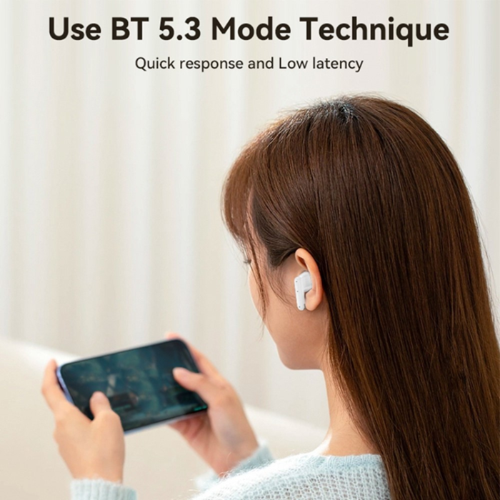 Yesido - YESIDO TWS Trådlös Hörlurar Bluetooth ANC+ENC TWS28 - Beige