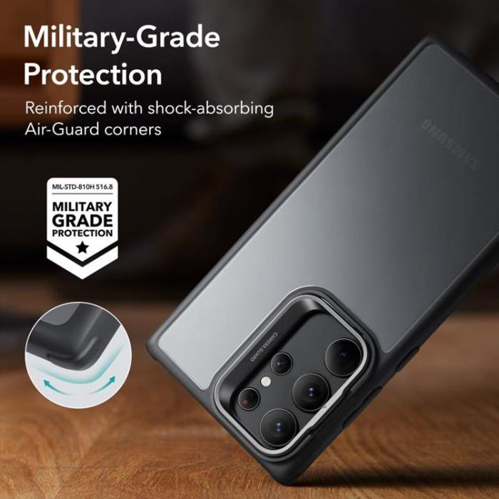 ESR - ESR Galaxy S23 Ultra Skal Classic Kickstand - Clear/Svart
