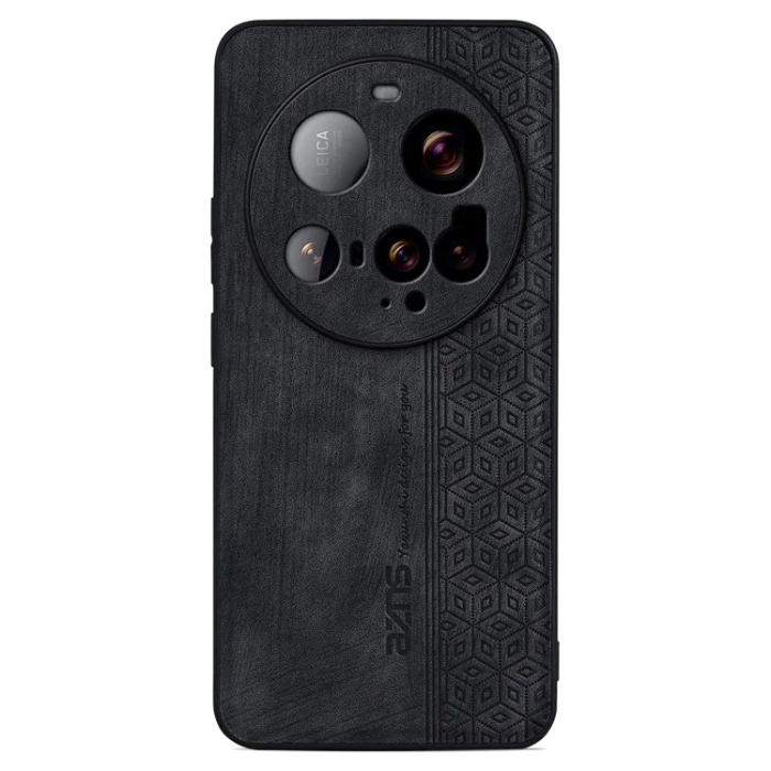 AZNS - Azns Xiaomi 15 Ultra Mobilskal Läder Shell - Svart