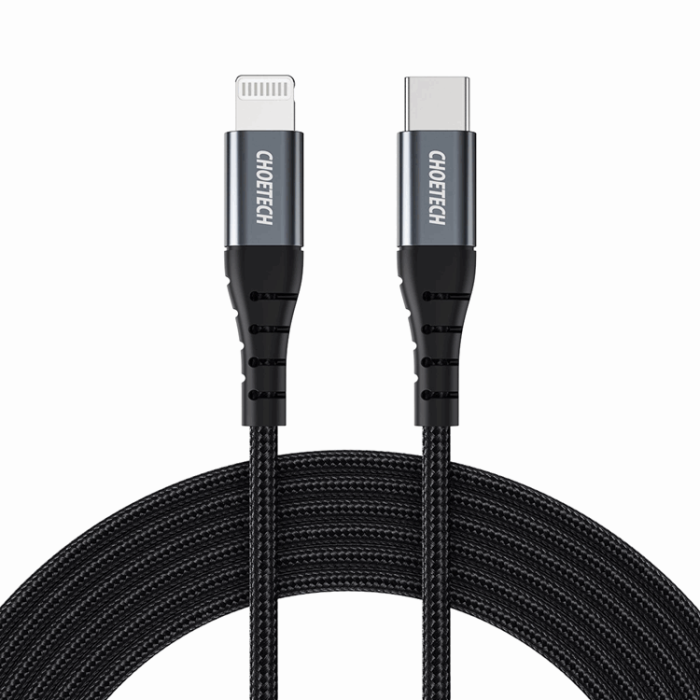 Choetech - Choetech USB-C till Lightning kabel MFi 480Mb/s 3A 2m