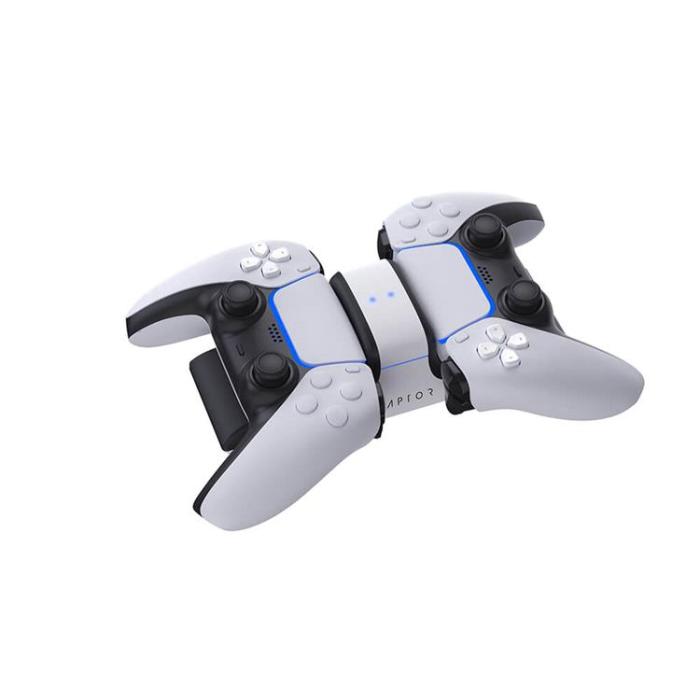 Raptor - RAPTOR Laddare för Handkontroll Dual PS4 / PS5