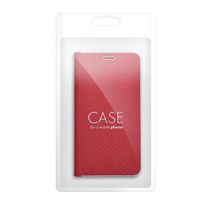 OEM - Galaxy S25 Plånboksfodal Luna Book - Röd