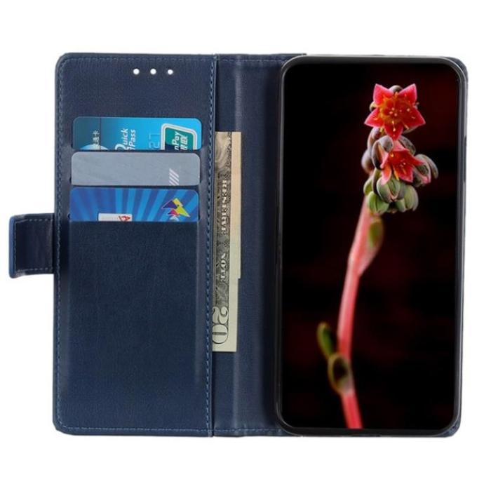A-One Brand - Google Pixel 6a Plånboksfodral PU-Läder Folio Flip - Blå