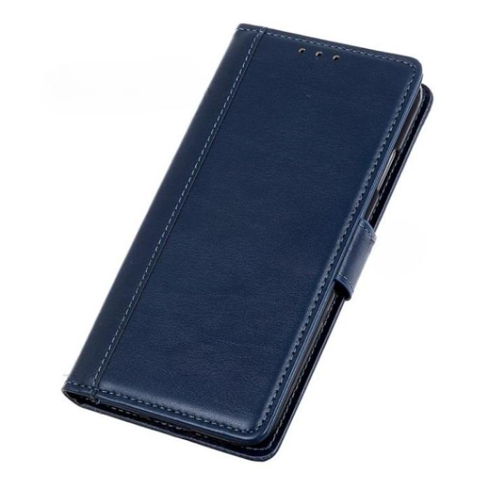 A-One Brand - Google Pixel 6a Plånboksfodral PU-Läder Folio Flip - Blå