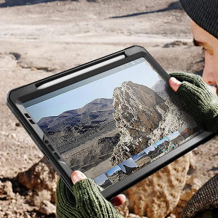 SupCase - SupCase Unicorn Beetle Pro iPad Pro 12.9 2021 Skal - Svart