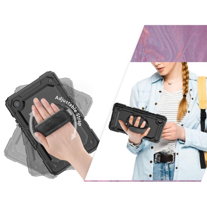 UTGATT - Tech-Protect Solid360 Galaxy Tab A7 Lite 8.7 - Svart