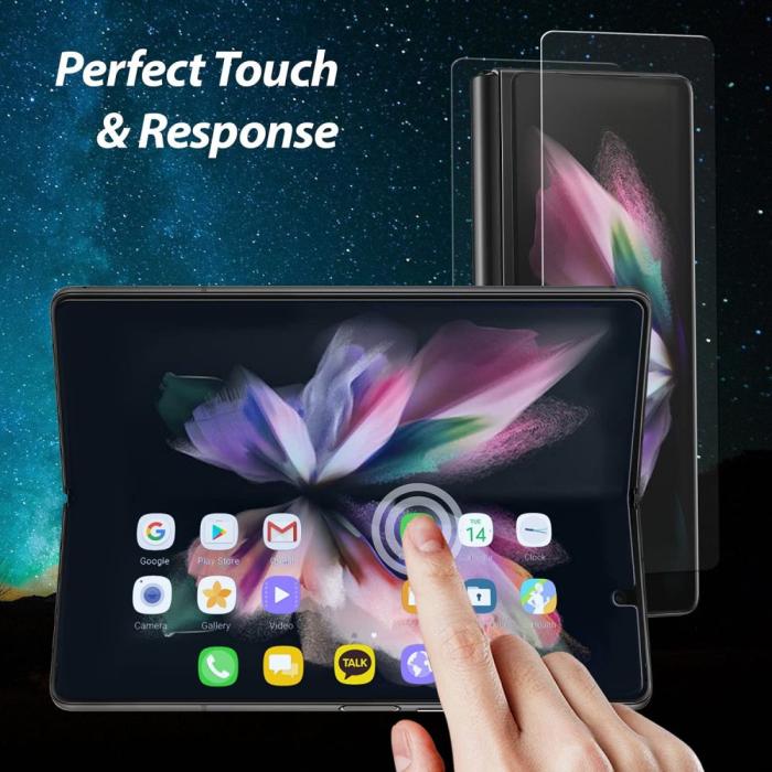 Whitestone - Whitestone Premium Foil Tpu Skärmskydd Galaxy Z Fold 3