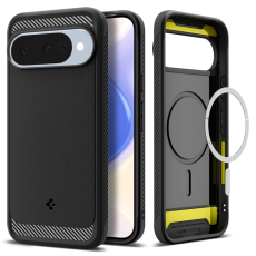 Spigen - Spigen Google Pixel 10/10 Pro Mobilskal Magsafe Rugged Armor - Svart