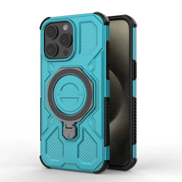 OEM - Mobilskal till iPhone 15 Pro Max Plast Shockproof - Blå