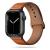 Tech-Protect - Apple Watch 4/5/6/7/8/SE (38/40/41mm) Armband LeatherFit - Brun