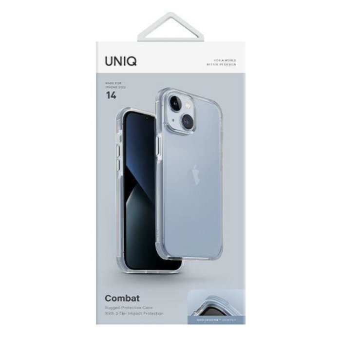 UNIQ - UNIQ iPhone 14 Plus Skal Combat - Blå