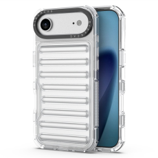 A-One Brand - iPhone 17 Air Mobilskal Stripe Design Detachable - Transparent