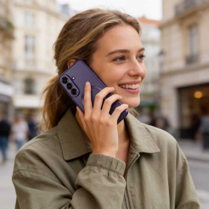 Tech-Protect - Tech-Protect Mobilskal För Galaxy S26 Magsafe Magflex - Violett