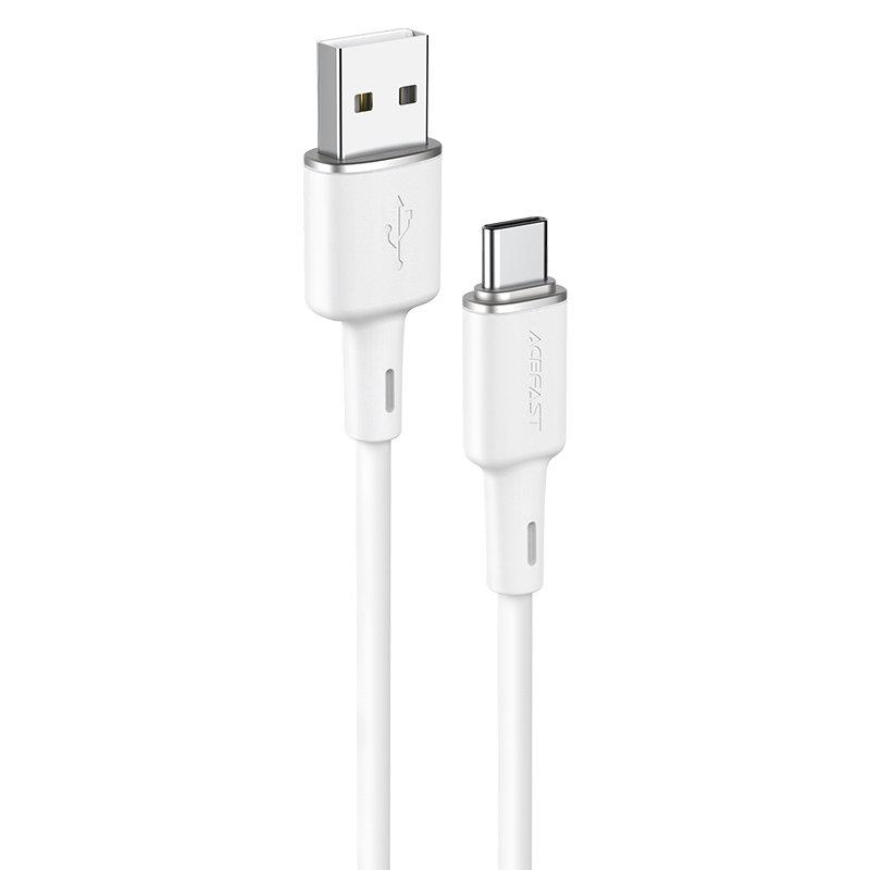 Acefast USB-C till USB-A kabel 1.2m - Vit | 3541 | AlltMobil