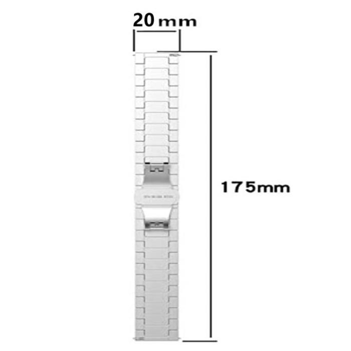OEM - Galaxy Watch 6 (40mm) Armband Stainless Steel - Silver