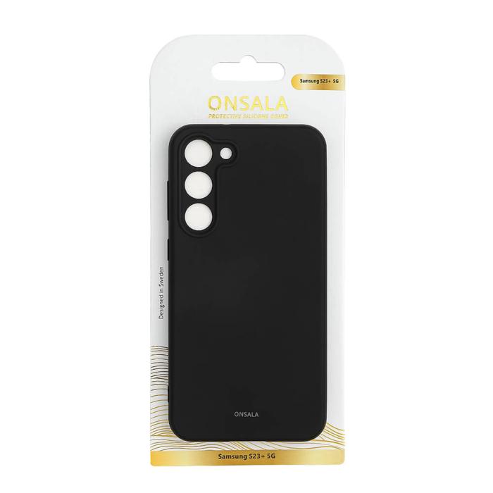 Onsala - ONSALA Galaxy S23 Plus 5G Skal Silikon - Svart