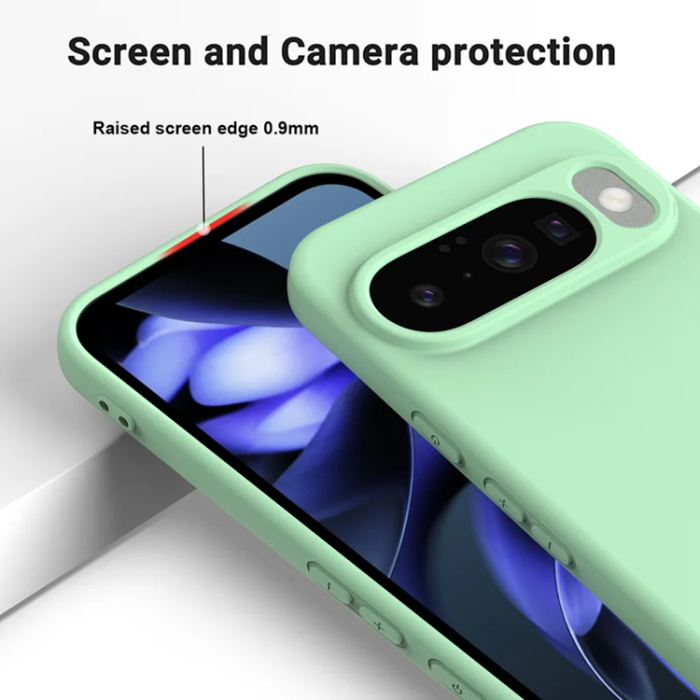 A-One Brand - Google Pixel 10 Mobilskal Liquid Silicone - Grön