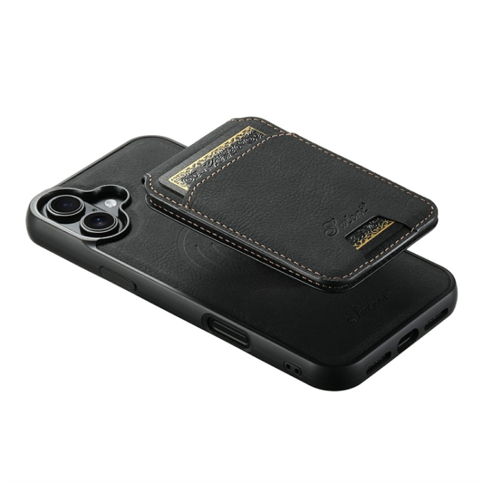 SUTENI - SUTENI iPhone 17 Mobilskal MagSafe Kickstand H16 -Svart