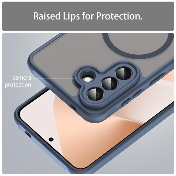OEM - Mobilskal till Samsung Galaxy A57 Plast Anti Drop - Blå