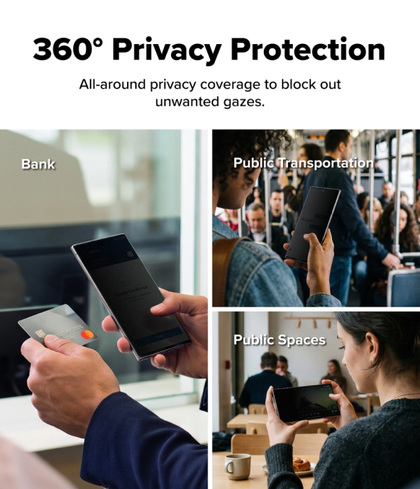 Ringke - [2-Pack] Ringke Galaxy Z Fold 8 Ultra Skärmskydd Härdat Glas Privacy