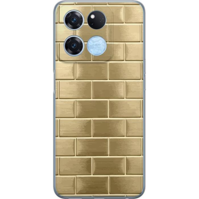 iSecrets - Mobilskal till OnePlus Ace Racing med Gyllene Murstenar