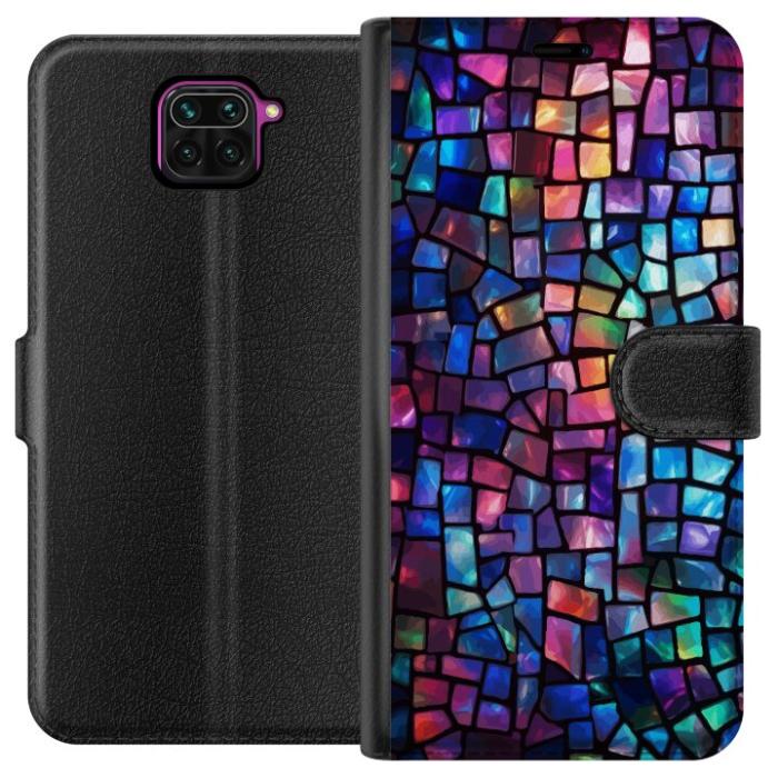 iSecrets - Plånboksfodral till Xiaomi Redmi Note 9 med Disco