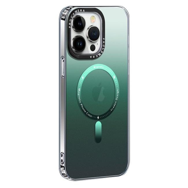 iPhone 13 Pro Max Mobilskal Magsafe Gradient - Grön | 2353 | AlltMobil