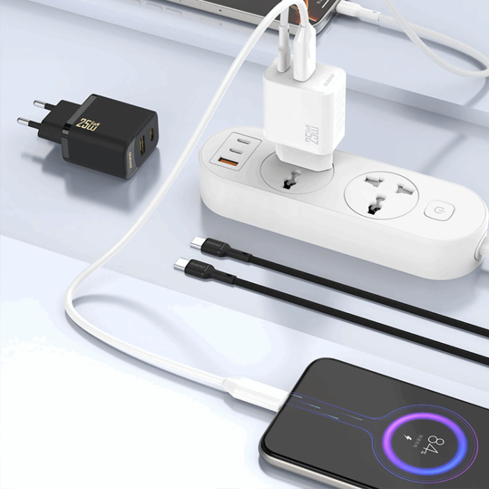 Dudao - Dudao Snabbladdare 25W A27S GaN USB-A - Svart