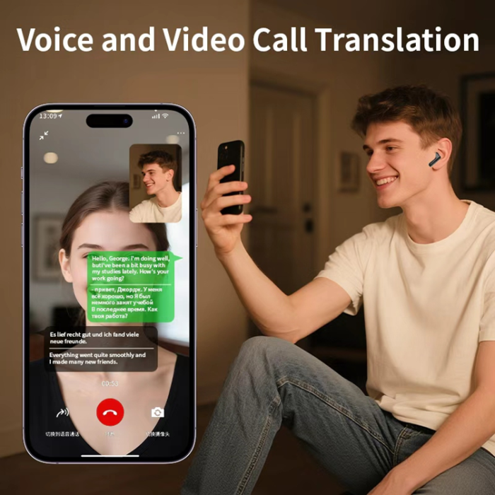 A-One Brand - Trådlösa Bluetooth-Hörlurar In-Ear ANC + ENC Smart LX-50