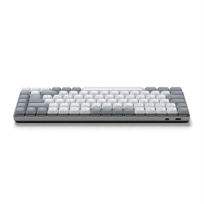 Satechi - Satechi SM1 Slim Mekaniskt Bakbelyst Tangentbord Nordisk Layout - Ljusgrå