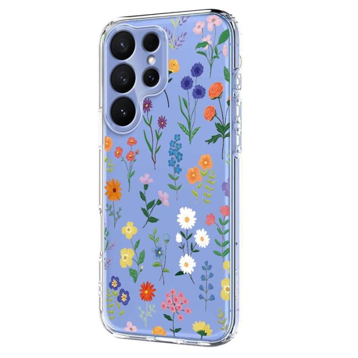OEM - Mobilskal till Samsung Galaxy S26 Ultra TPU Blommönster - Prästkragar