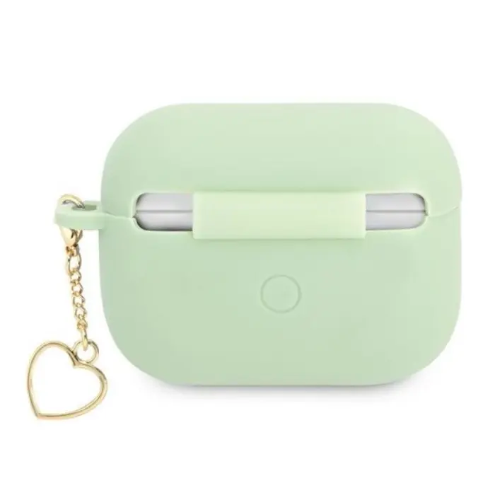 Guess - Guess AirPods Pro Skal Silicone Charm Heart Collection - Grön