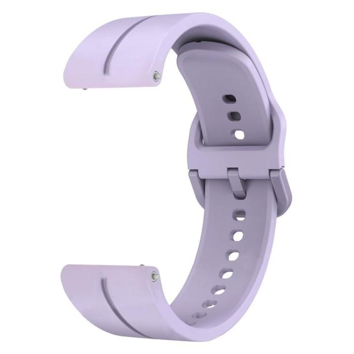 OEM - Galaxy Watch 6 Classic (43mm) Armband Silikon - Lila