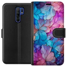 Gustaf - Pl&aring;nboksfodral till Xiaomi Redmi 9 med Magiskt