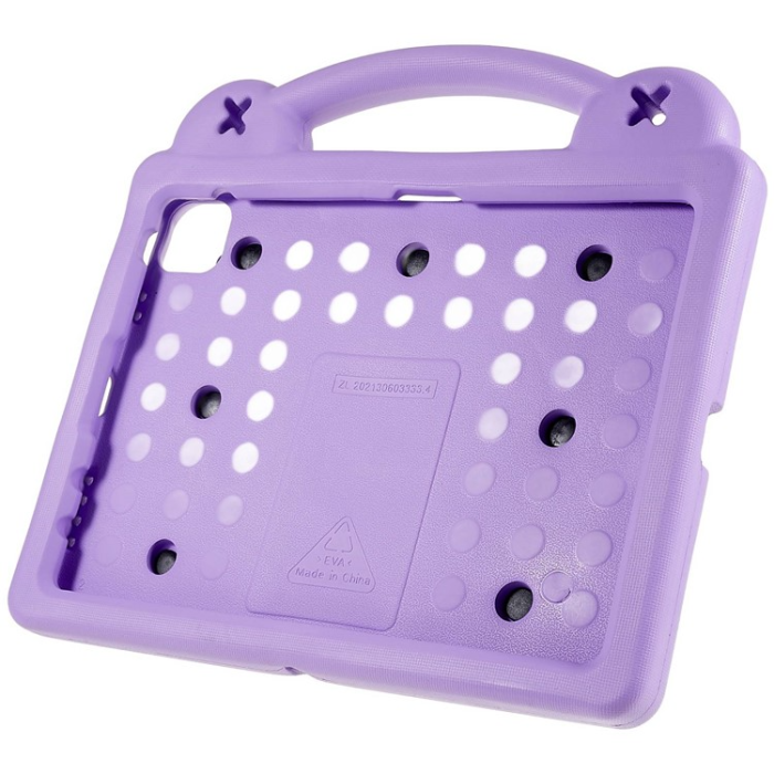 UTGATT1 - iPad 10.9 (2022) Skal EVA Kickstand Shockproof - Lila
