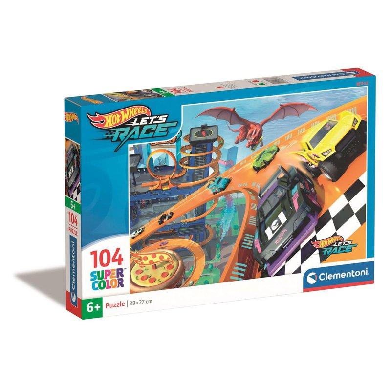 CLEMENTONI Pussel 104 Pcs Hotwheels