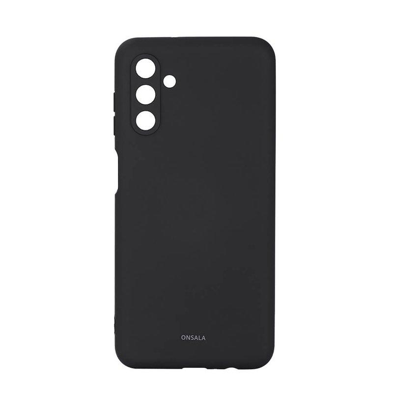 ONSALA Mobilskal Silikon Black - Samsung Galaxy A13 5G/A13 4G/A04s 4G