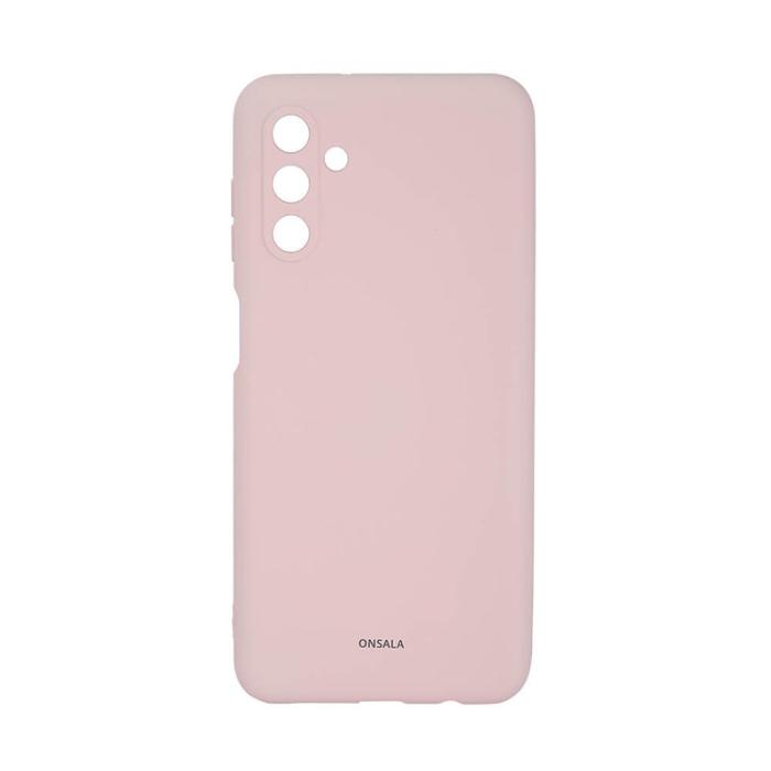 Onsala - ONSALA Mobilskal Silikon Chalk Pink - Samsung Galaxy A13 5G / A04s