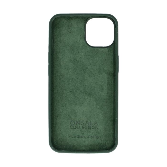 Onsala - ONSALA Mobilskal Silikon Olive Green - iPhone 13