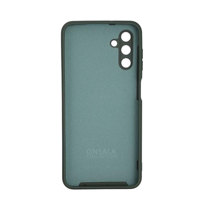 Onsala - ONSALA Mobilskal Silikon Olive Green - Samsung Galaxy A13 5G / A04s